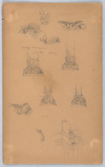 Architektonické detaily od Arnold William Brunner