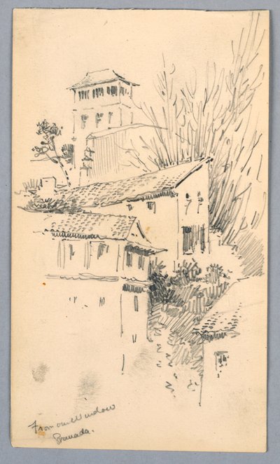 Z našeho okna Granada od Arnold William Brunner