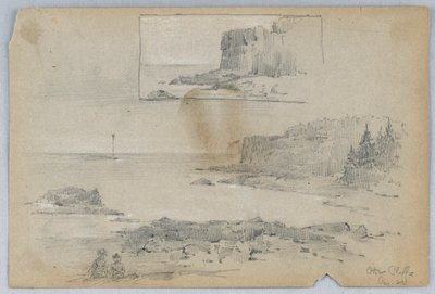 Otter Cliffs od Arnold William Brunner