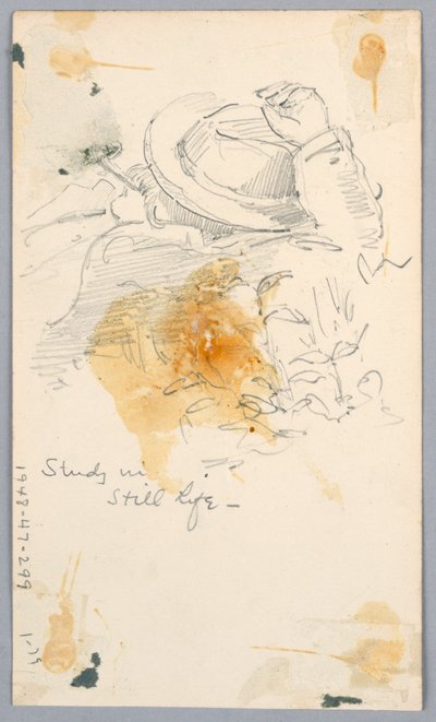 Studium se zátiším od Arnold William Brunner