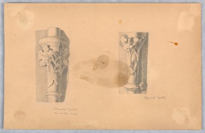 Dvě studie hlavních měst od Arnold William Brunner