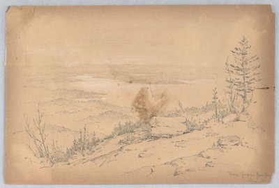 Pohled ze Zelené hory od Arnold William Brunner