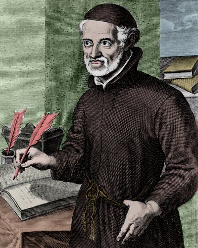 Pere Antonio VIEIRA (1608-1697) jezuita, evangelizátor brazilských indiánů - rytina Arnolda van Westerhouta (1651-1725) - portrét Antonia Vieiry (1608-1697), portugalského jezuitského kněze a spisovatele od Arnold van Westerhout