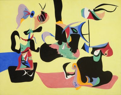 Zahrada v Soči od Arshile Gorky