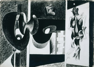 Noc, Enigma a Nostalgie od Arshile Gorky