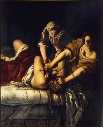 Giuditta decapita Oloferne od Artemisia Gentileschi