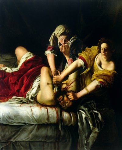 Judith a Holofernes od Artemisia Gentileschi