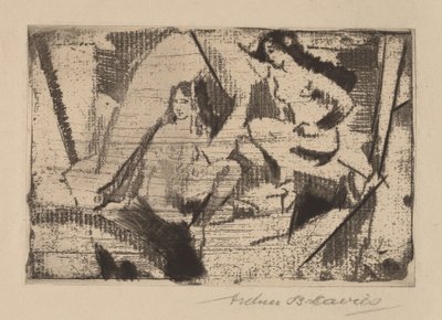 Zjevení od Arthur B. Davies