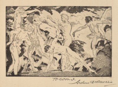 Kalibánem od Arthur B. Davies