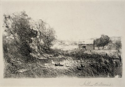 Kachní rybník od Arthur B. Davies