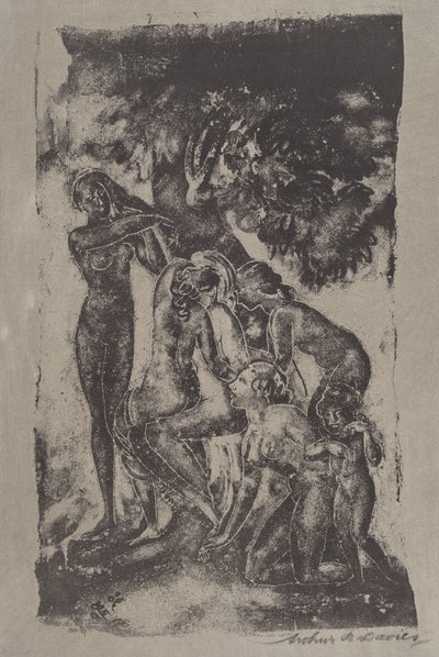 Postavy Země od Arthur B. Davies