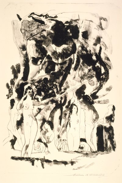 Slavnost sklizně od Arthur B. Davies