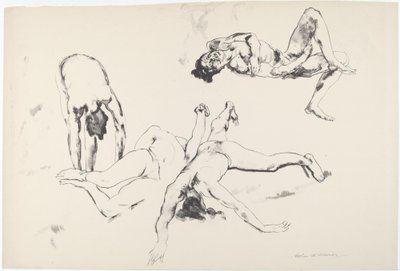 Muži v agónii od Arthur B. Davies