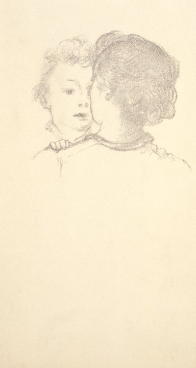 Rab (tváří v tvář ženě) od Arthur B. Davies