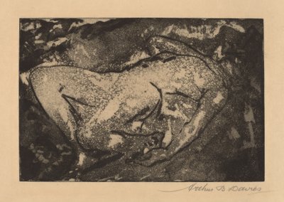 Tragická postava od Arthur B. Davies