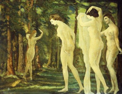 Mrak změny, od Arthur Bowen Davies