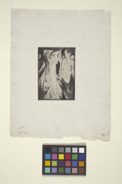 Extáze (suchá jehla) od Arthur Bowen Davies