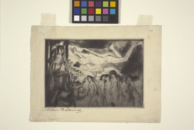 Guiding Spirit (leptání a ruleta) od Arthur Bowen Davies