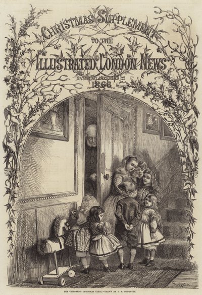 Dětská vánoční koleda od Arthur Boyd Houghton