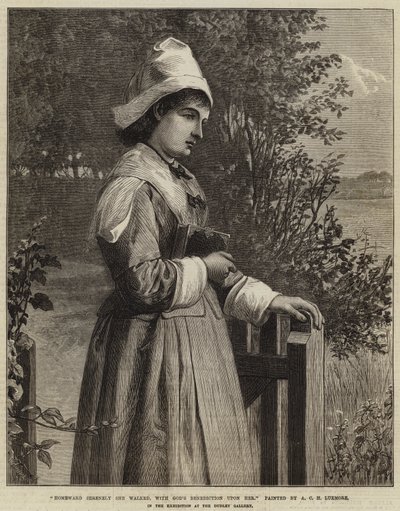 Kráčela klidně domů s Božím požehnáním od Arthur C. H. Luxmoore