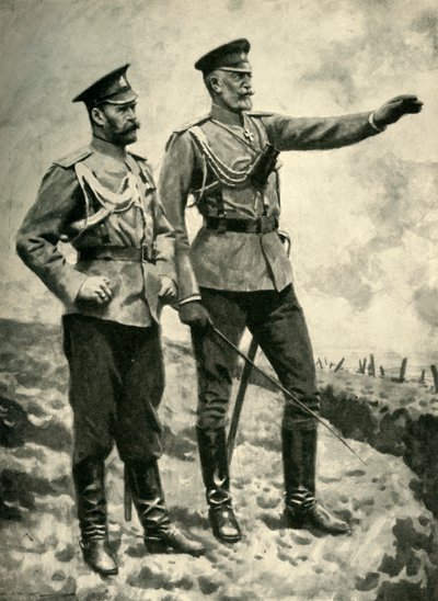 Změny v ruském velení, září 1915. První světová válka, c1920. od Arthur C. Michael