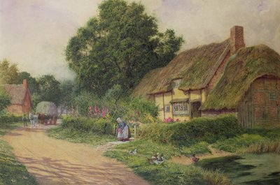 Příchod vozíku na seno od Arthur Claude Strachan