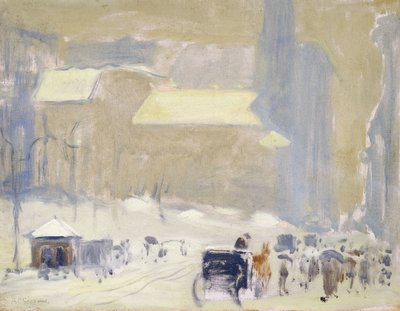 Kostel Park Street, Boston od Arthur Clifton Goodwin