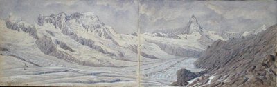 Mount Rosa od Arthur Cust