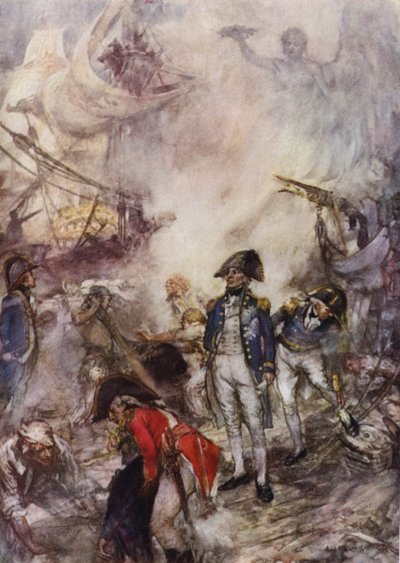 Nelson v Trafalgaru od Arthur David McCormick