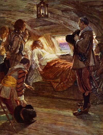 Smrt admirála Blakea od Arthur David McCormick