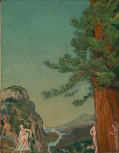 Na útesech, ca. 1898. od Arthur Davies