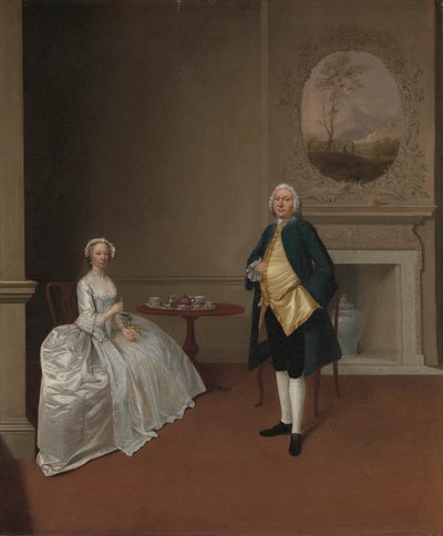 Pan a paní Hill od Arthur Devis