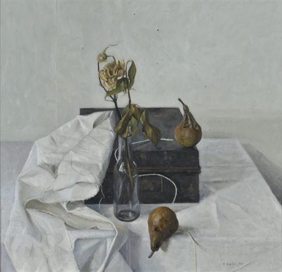 Krabice a shnilé hrušky, 1990 od Arthur Easton