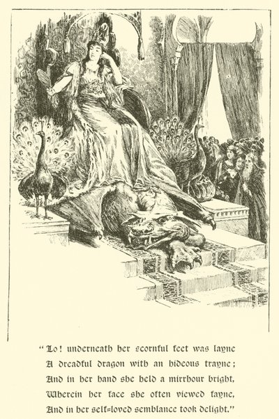 Rytíř Červeného kříže, The House Of Pride (rytina) od Arthur George Walker