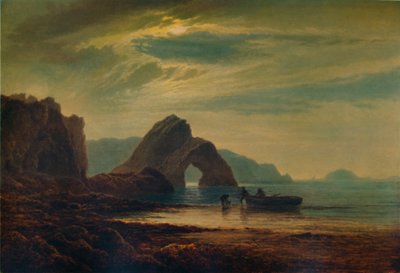 Gilters Point, Tenby, Moonlight, 1872-1874, 1935 od Arthur Gilbert