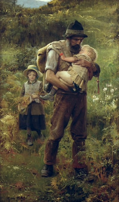 Těžké břemeno od Arthur Hacker