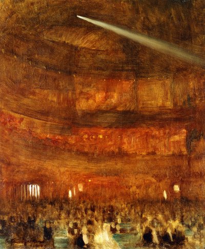 Interiér divadla Alhambra, Londýn, 1900, 1900 od Arthur Hacker