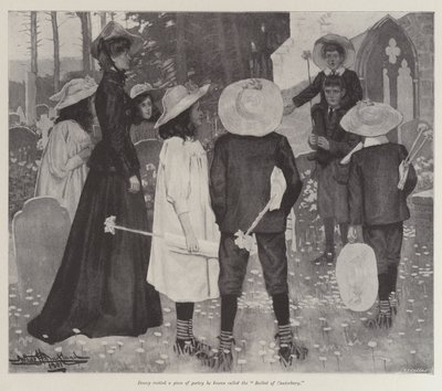 The Canterbury Pilgrims, E Nesbit od Arthur Herbert Buckland