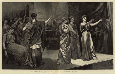 Řecká hra v londýnském salonu od Arthur Hopkins