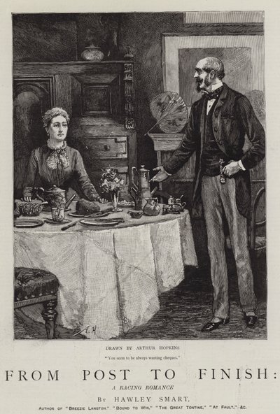 Od pošty do cíle, závodní romance od Arthur Hopkins