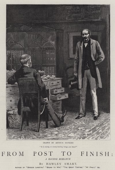 Od pošty do cíle, závodní romance od Arthur Hopkins