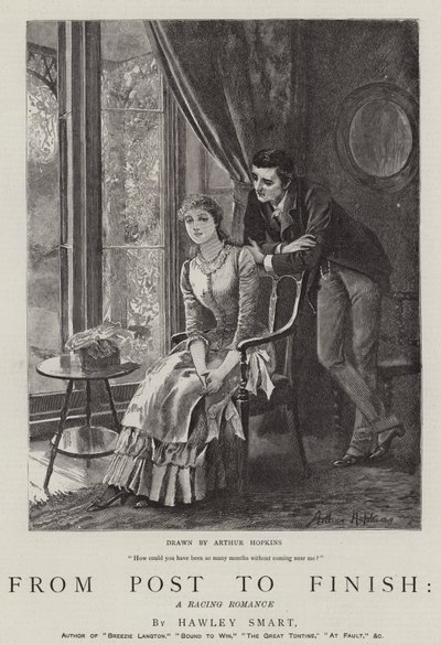 Od pošty do cíle, závodní romance od Arthur Hopkins