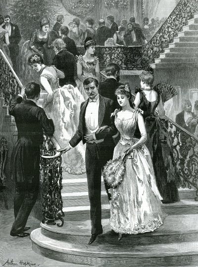 Jít dolů na večeři. Můj první míč od Arthur Hopkins