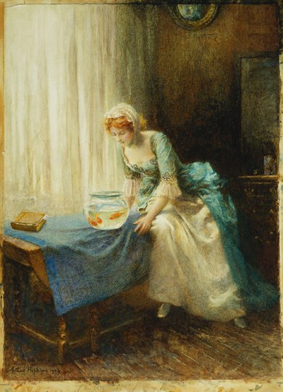 Zlatá rybka, 1909 od Arthur Hopkins