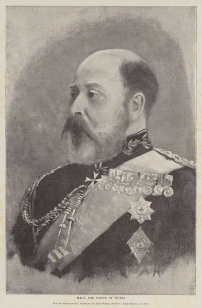 HRH princ z Walesu od Arthur Hopkins