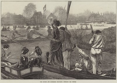 Oxford a Cambridge Boat-Race, povzbuzující vítěze od Arthur Hopkins