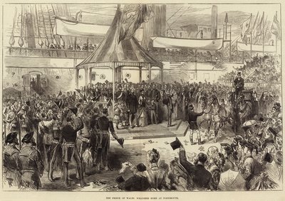 Princ z Walesu přivítal doma v Portsmouthu od Arthur Hopkins