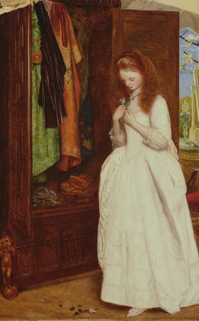 Kráska a zvíře od Arthur Hughes