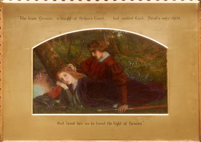 Enid a Geraint od Arthur Hughes