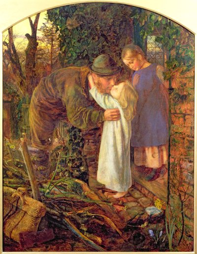 Domů z práce, 1861 od Arthur Hughes